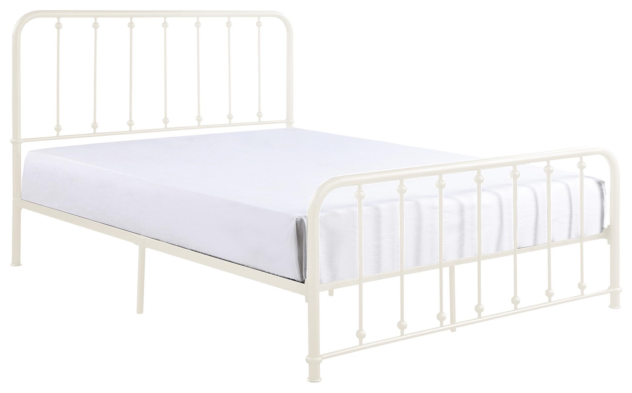 Homelegance Metal Beds 1638FW1 Full Metal Platform Bed Royal